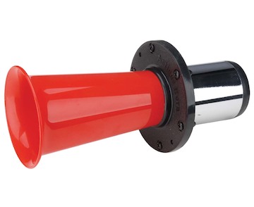Trumpeta plast 225mm, červená, 12V, STM SN-150