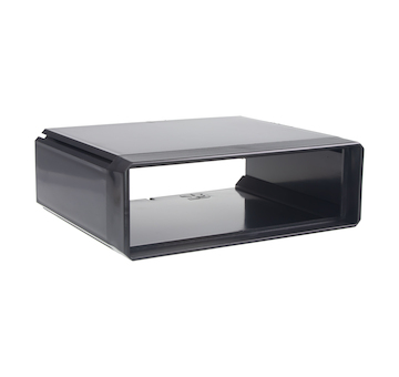 Univerzální box s otvorem DIN, vnější rozměry v67 x š204 x hl164mm, 11062