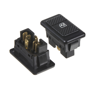 Univerzální spínač stahování oken, design Mercedes, 48009