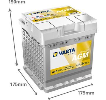 Varta Dynamic AGM A10 540901042K262 12V 40Ah 420A