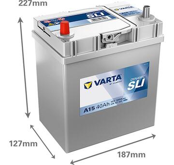 Varta Dynamic SLI A15 540127033K262 12V 40Ah 330A