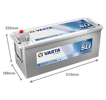 Varta Promotive SLI I8 620045068K182 12V 120Ah 680A