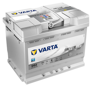 Varta Silver Dynamic START-STOP - AGM D52 12V 60Ah 560901068