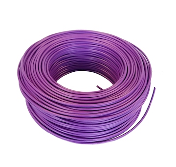 Vodič CYA H05V-K 0.5mm fialová - balení 100m