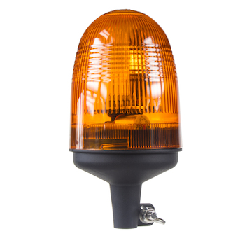 x Halogen maják, 12-24V, oranžový na držák, ECE R10, STM WL55HRH1