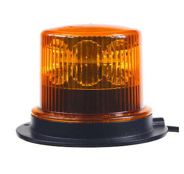 x PROFI LED maják 12-24V 36x1W oranžový magnet ECE R65 130x90 mm, STM 911-36M