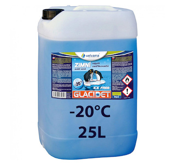 Zimní směs do ostřikovačů Glacidet Ice Free -20°C 25l