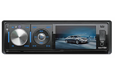 1DIN autorádio s 3 LCD/DVD/CD/USB/SD/AUX, dálkové ovládání, STM SCC112D
