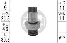 Pastorek startéru Bosch F000CD0801, F000CD1117