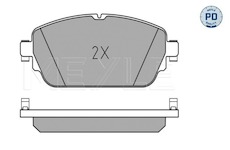 Sada brzdových destiček, kotoučová brzda Meyle 025 220 3219/PD