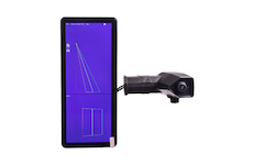 AHD kamerový set s monitorem 12,3 palců, dvojitá kamera na rameni, DVR, pravá strana, sv125AHDMRP