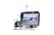 AHD set Monitor 7 prachotěsný, voděodolný, nárazu odolný, 2x4 pin vstup + kamera + 15m kabel, SV701WTPAHDSET