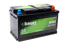 Autobaterie BAUER AGM 12V 82Ah 800A – pro systémy Start-Stop (BA58202)
