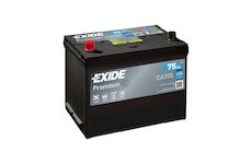 Autobaterie Exide PREMIUM 12V 75Ah 630A EA755