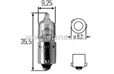 Autožárovka H6 12V 6W BAX9s