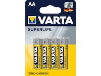 Baterie - Varta 2006 Superlife AA R6 ( blistr 4ks ) tužková AA