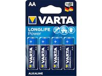 Baterie - Varta 4906 Longlife Power AA LR6 ( blistr 4ks ) tužková AA