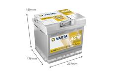 Baterie Varta Professional Dual Purpose AGM 12V 50Ah 540A (LA50 / 840050054)