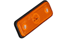 Boční obrysové LED světlo, 12-24V, oranžové, obdélník, homologace, STM KF661EORA