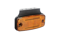 Boční obrysové světlo LED, oranžový obdélník, ECE R3,R91, KF665ORA
