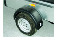 Boční (oranžový) odrazový element obdélník 95 x 45mm nalepovací, TRL51OR