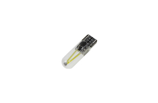 COB LED T10 bílá, 12-24V, sklo, STM 95COB-T10-5