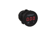 Digitální ampérmetr 0-10A červený, 34544