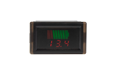 Digitální voltmetr s ukazatelem stavu baterie 6/12/24V, STM 34574