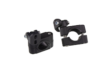 Držák pro přídavná světla na trubku pro motocykl, černý, 24-28mm, kf-b101