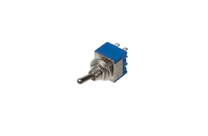 Dvoucestný páčkový přepínač 2x6A, 12V, 2x3A, 220V, SE002