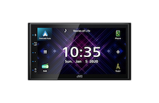 JVC 2DIN DAB, FM autorádio, 6,8 displej, usb,AUX, Bluetooth, Apple CarPlay, Android Auto, KW-M565DBT