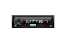 JVC autorádio bez mechaniky/USB/AUX/multicolor podsvícení/odnímatelný panel, STM KD-X176