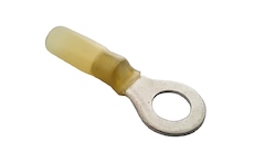 Kabelové oko 5 mm pro kabel 4–6 mm2 se smršťovací izolací – balení 10 ks