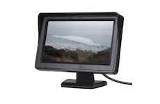 LCD monitor  4,3 černý na palubní desku, STM 80054