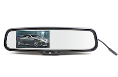 LCD monitor 4,3 v zrcátku pro OEM montáž, dimming-ztmavovací, DS-435OEMD