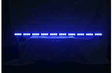 LED alej voděodolná (IP66) 12-24V, 40x LED 1W, modrá 1200mm, STM KF758-10BLU