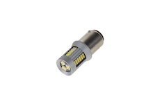 LED BA15d (jednovlákno) bílá, 12-24V, 30LED/4014SMD, STM 95283