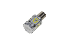 LED BA15s bílá, CAN-BUS, 12 - 24V, 30LED, 3030SMD 95CB102