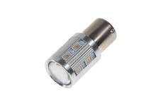 LED BAU15s oranžová, 12 - 24V, 12SMD + 3W LED, 95C-BAU15S-3ORA