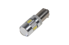 LED BAX9s bílá, 12-24V, 6LED/5730SMD, STM 95403