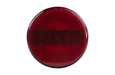LED lampa zadní koncová, brzdová, 12 - 24V, ECE, o122mm, trl234
