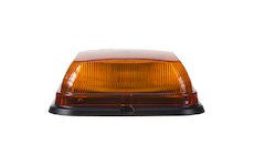 LED maják, 12 - 24V, 164 x 164mm, 64LED oranžový fix, ECE R10 R65, WL830FIX