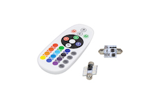 LED sufit (36mm) RGB, 12V, 6LED, 5050SMD, 95RGB-636