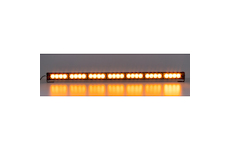LED světelná alej, 28x LED 3W, oranžová 800mm, ECE R10, STM KF756-7