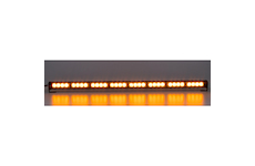 LED světelná alej, 32x 3W LED, oranžová s displejem 910mm, ECE R10, STM KF756DI-8