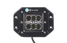 LED světlo hranaté, 6x3W, 122x91x68mm, ECE R10, WL-801S