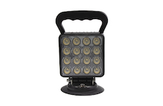 LED světlo hranaté, bílé, 16x3W, magnet, ECE R10, WL-732WM