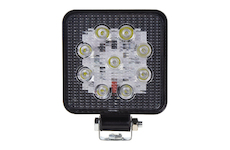 LED světlo hranaté slim, 9x3W, ECE R10, WL-809SLIM