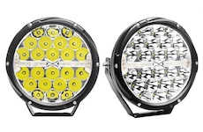 LED světlo kulaté s pozičním a výstražným světlem, 140W, ECE R7, R10, R112, WL-457R112