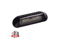 LED světlo nástěnné, černé, 48W, ECE R10, R23, WL-B048